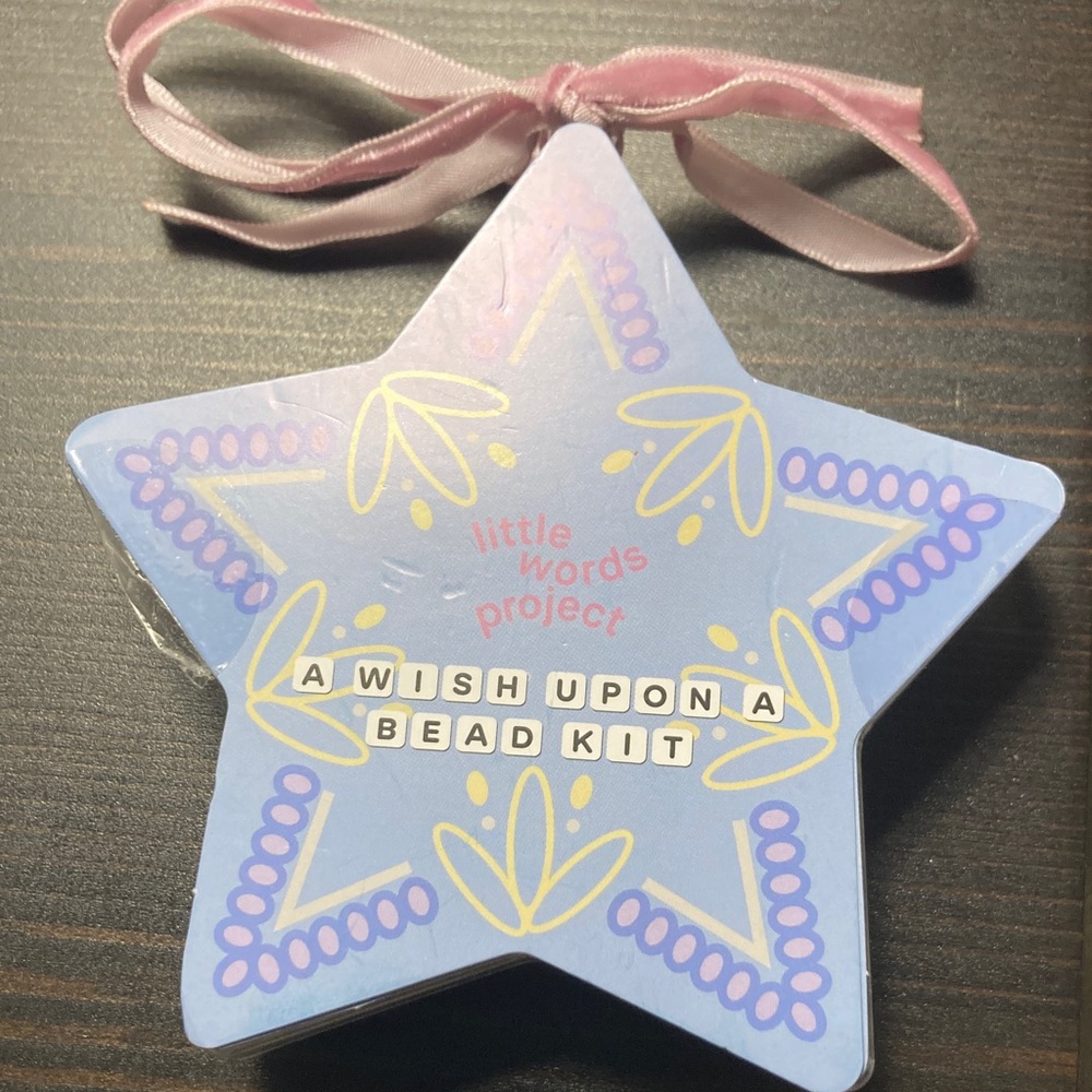 Little Words Project Wish Upon a Bead Kit Bracelet